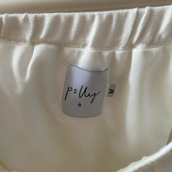 White Flowy Skirt - Picture 2 of 4